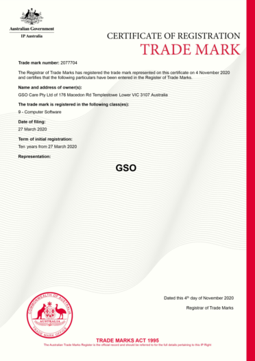 GSO Trade Mark